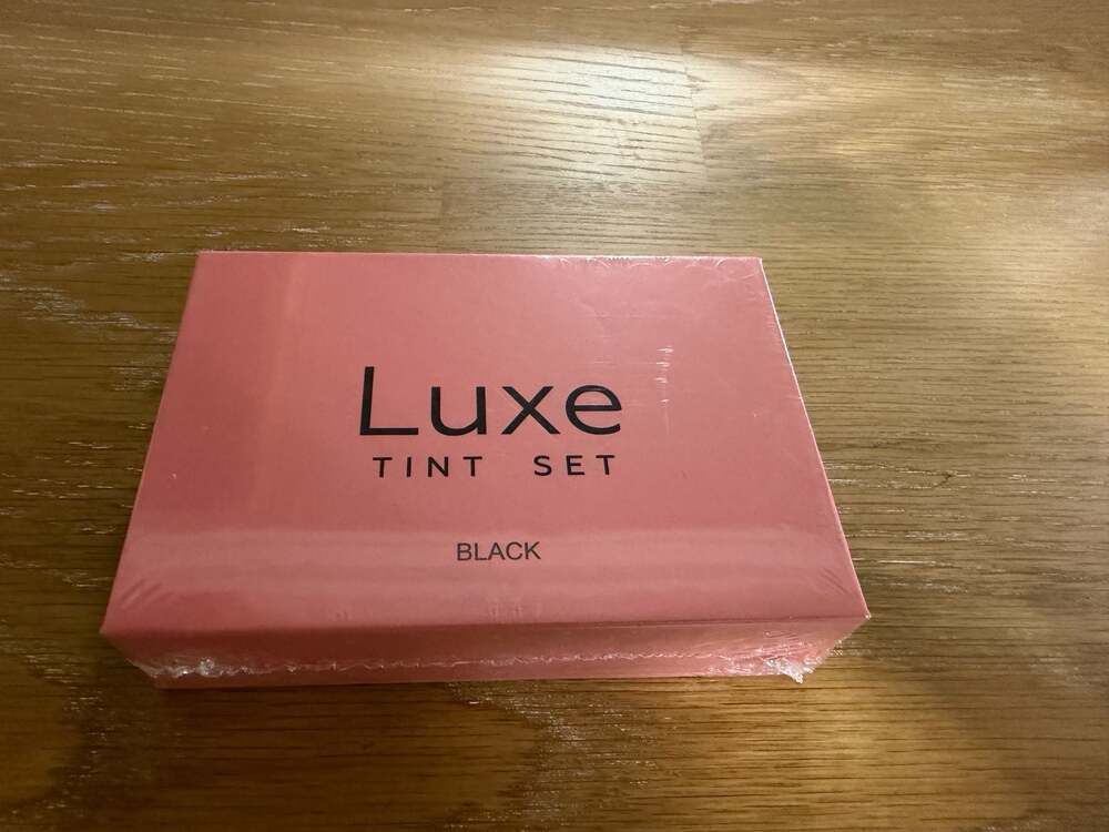 Luxe Cosmetics Lash and Brow Tint Set in Black